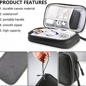Teskyer Electronics Accessories Organiser Bag, Wat... - Image 5
