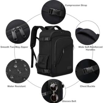 Cabin Bags 40x20x25 for Ryanair Underseat 20L Smal... - Image 6