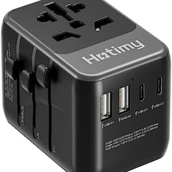 Hotimy Worldwide Travel Adapter with USB C, Univer... - Image 2