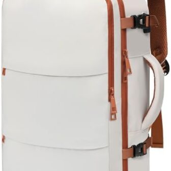 Travel Backpack, Light - Waterproof - USB Port, Qu... - Image 2