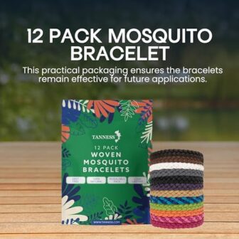12 Pack Mosquito Repellent Bracelet - Non-Toxic In... - Image 10