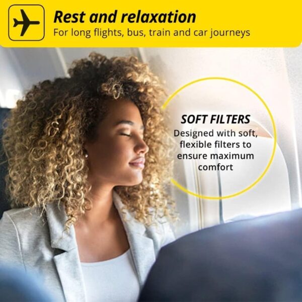 Alpine FlyFit Earplugs for Flying - Prevent Ear Pa... - Image 8
