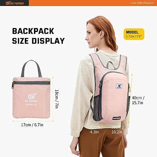 SKYSPER Small Daypack 10L/15L/20L Hiking Backpack ... - Image 6