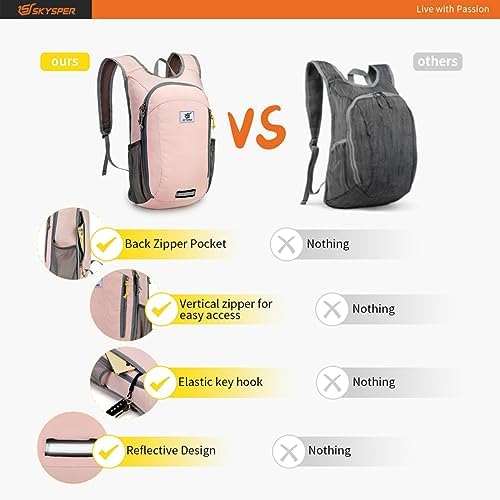 SKYSPER Small Daypack 10L/15L/20L Hiking Backpack ... - Image 7