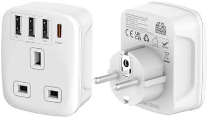 Double Dragon 20W Fast Charging 5-in-1 UK to EU Tr... - Image 2