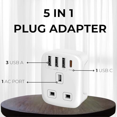 Double Dragon 20W Fast Charging 5-in-1 UK to EU Tr... - Image 11
