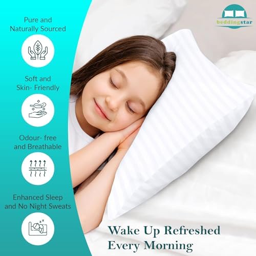 Travel Pillow Case 12x16 Size Egyptian Cotton Set ... - Image 5