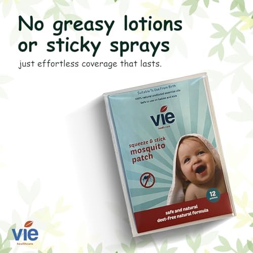 VIE Squeeze & Stick Mosquito Patches | DEET-Free, ... - Image 3