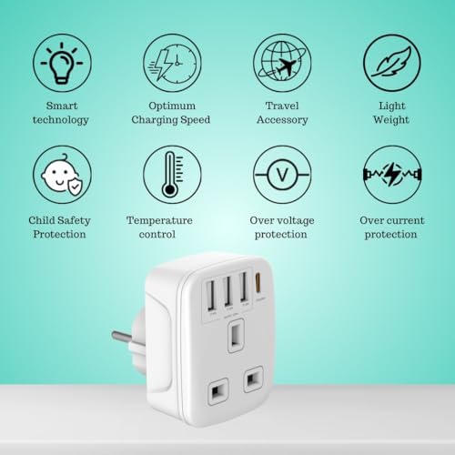 Double Dragon 20W Fast Charging 5-in-1 UK to EU Tr... - Image 10