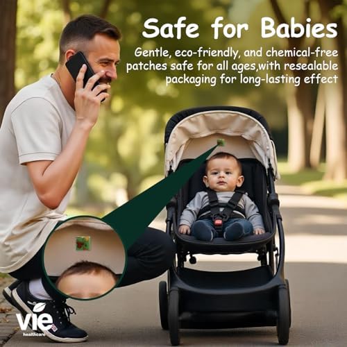 VIE Squeeze & Stick Mosquito Patches | DEET-Free, ... - Image 4