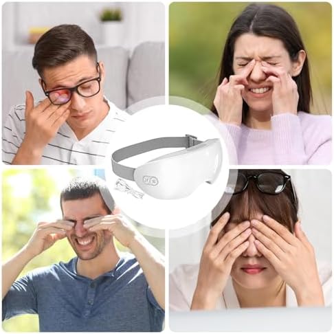 Massage Eye Cover, Electric Eye Massager, Heating ... - Image 5