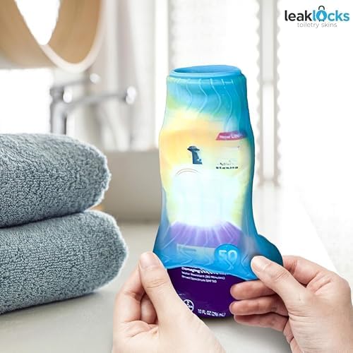 LeakLocks® Toiletry Skins Elastic Sleeve for Leak... - Image 4