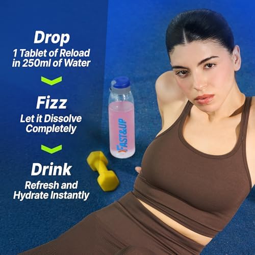 Fast&Up Reload Electrolyte Tablets, Strawberry Fla... - Image 5
