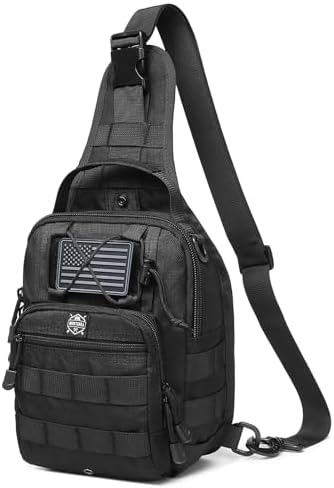 Monterra Tactical Shoulder Sling Bag for EDC, Cros... - Image 2
