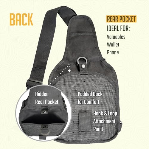 Monterra Tactical Shoulder Sling Bag for EDC, Cros... - Image 5