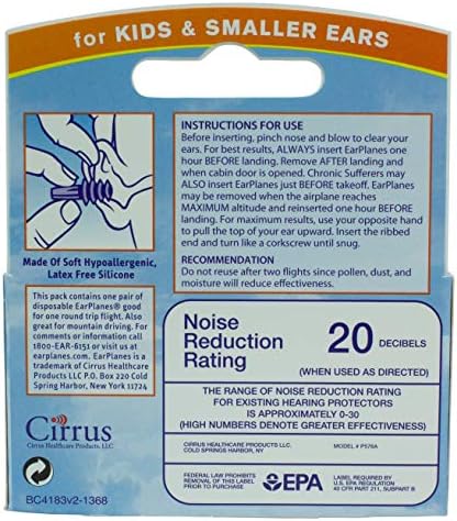 EarPlanes Original Earplugs for Children/Smaller E... - Image 3