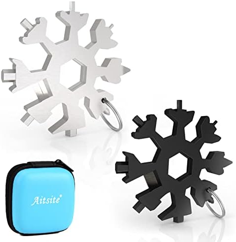 Aitsite 18 in 1 Snowflake Multi Tool Portable Stai... - Image 2