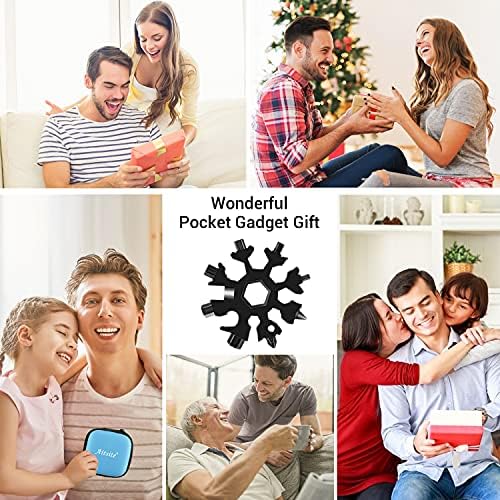 Aitsite 18 in 1 Snowflake Multi Tool Portable Stai... - Image 8