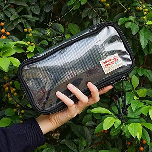 Rough Enough Clear Travel Toiletry Wash Bag Men Wo... - Image 10