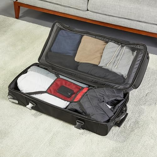 Amazon Basics Rolling Travel Duffel Bag, 87L, Ligh... - Image 8