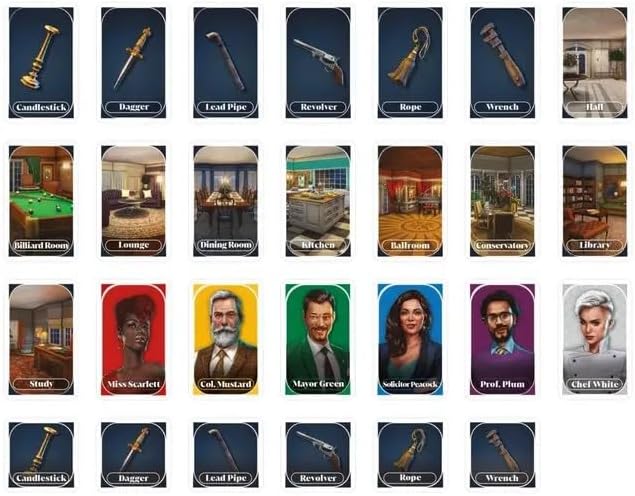 Cluedo Grab and Go Game, Portable Game for 3-6 Pla... - Image 4